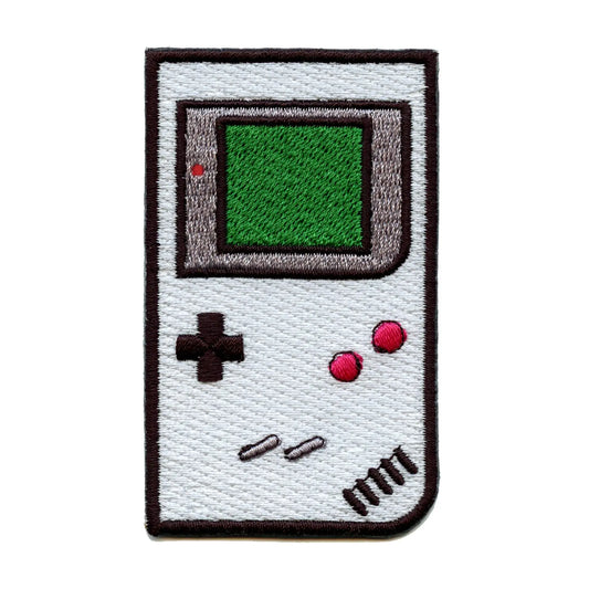 Simple Retro Portable Game Console Embroidered Iron On Patch 