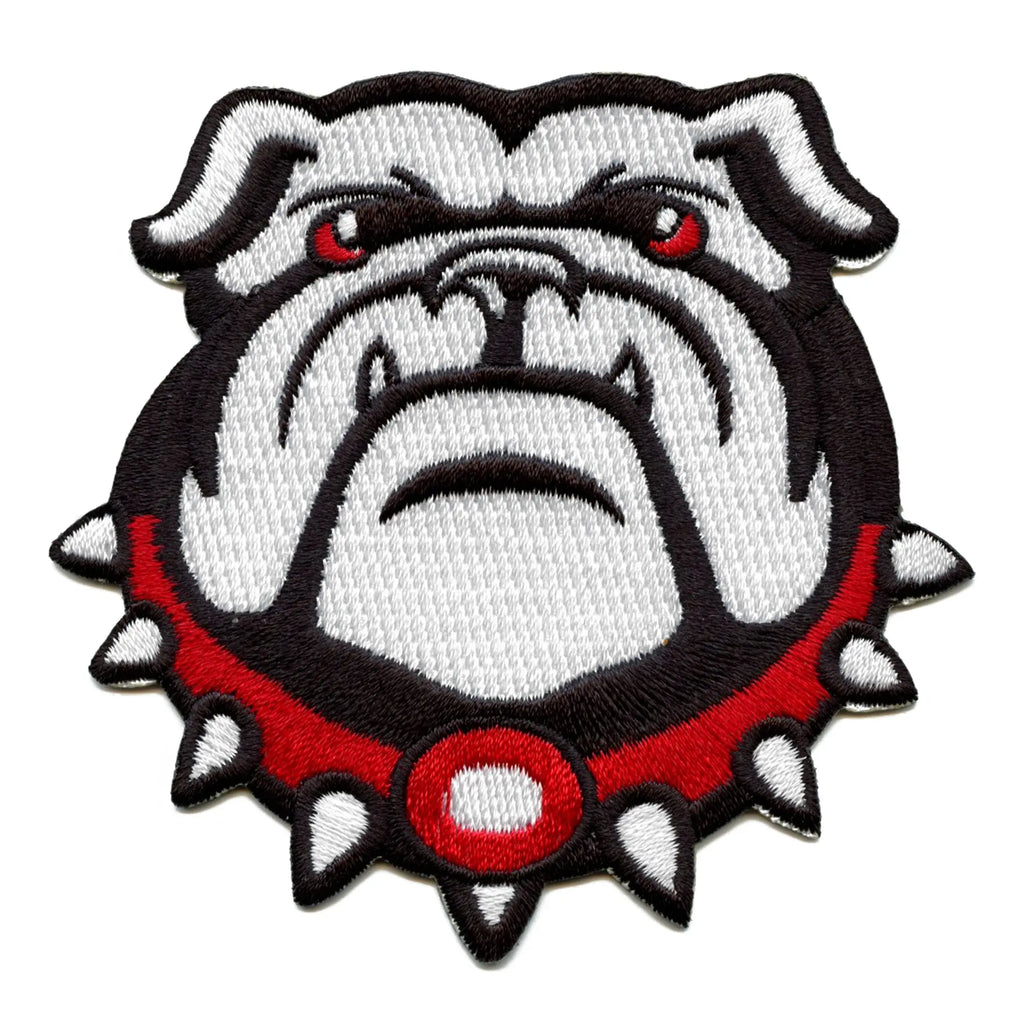 French Bulldog Head Iron On Patch 