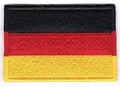 Germany German Embroidered Country Flag Patch