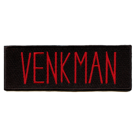 Venkman Name Tag Patch Costume Embroidered Iron On