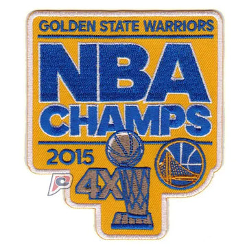 2015 4-Time NBA Finals Championship Golden State Warriors Commemorative Patch 
