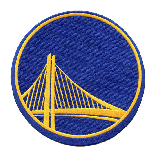 Golden State Warriors Extra Large Primary Team Logo Stephen Curry Jersey Patch 