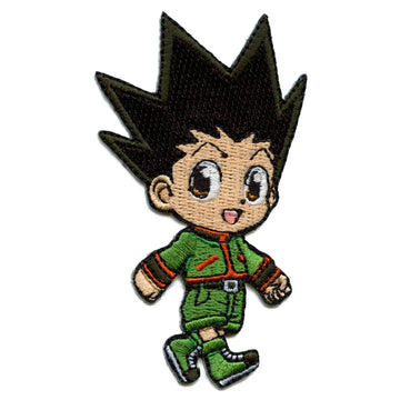HunterXHunter Gon Walking Patch Full Body Pose Embroidered Iron On