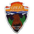 Great Smoky Mountains Travel Patch National Park Embroidered Iron On