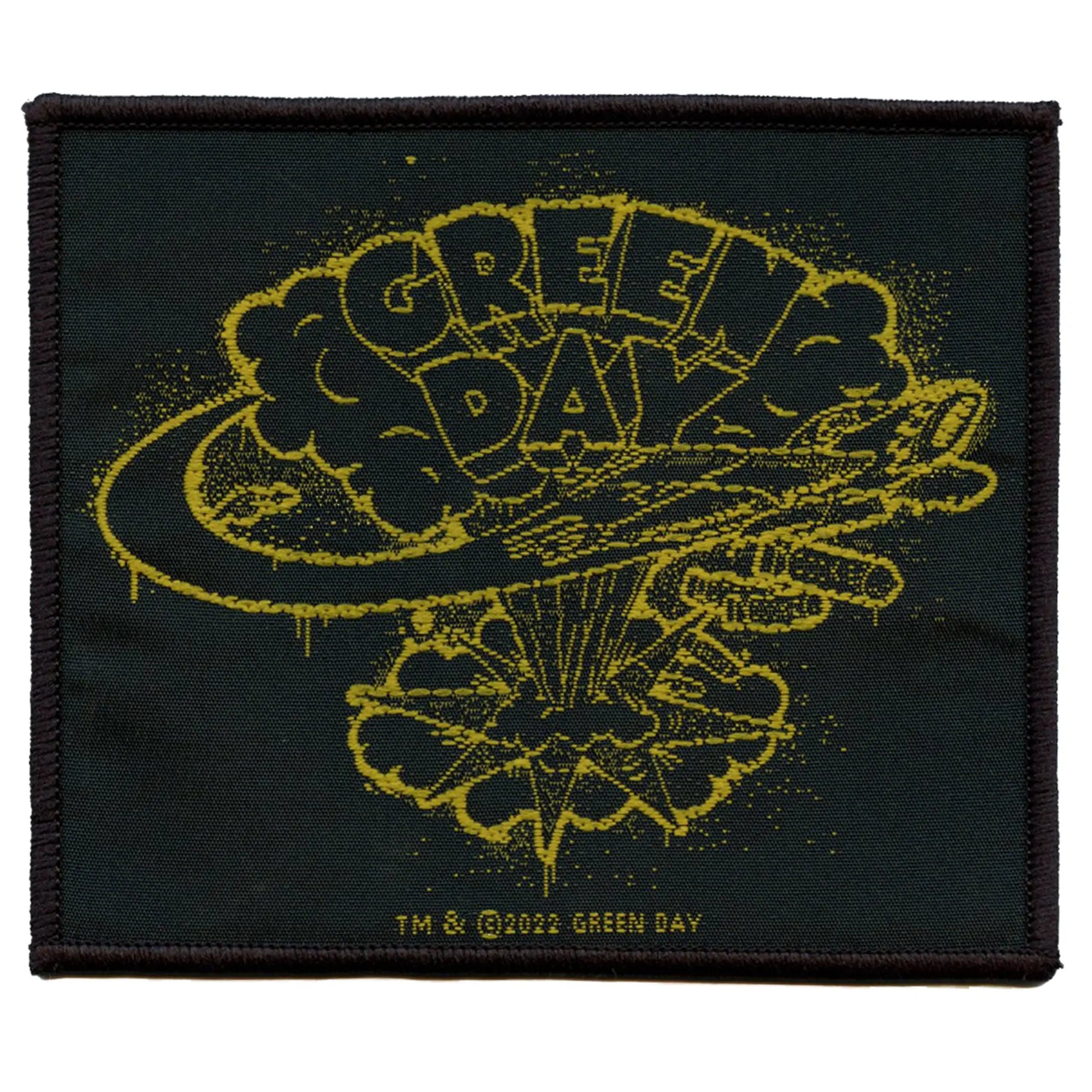 Green Day Dookie Album Patch Punk Rock Band Woven Iron On