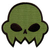 Homestuck Jake English - Green Skull  Embroidered Iron On Patch 