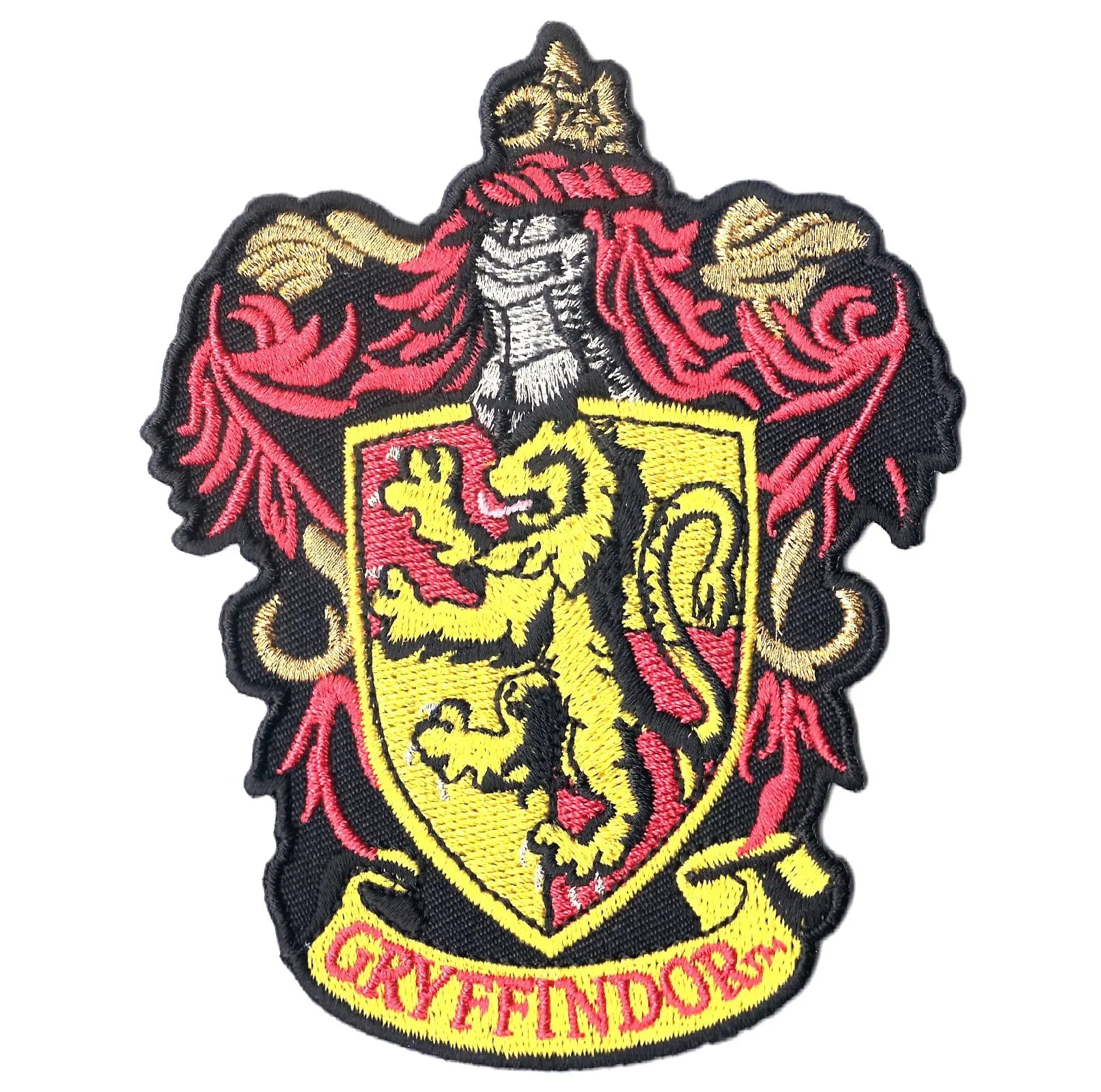 Harry Potter Gryffindor Crest Embroidered Iron On Patch