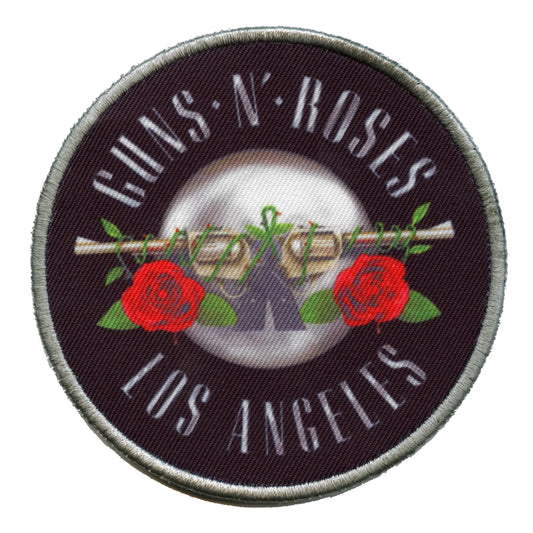 Guns N' Roses Los Angeles Patch Metal Rock Band Sublimated Iron On