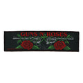Guns N' Roses Logo Strip Patch Metal Rock Band Woven Iron On