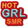 HOT GRL SMR Patch Summer Bop Embroidered Iron On 