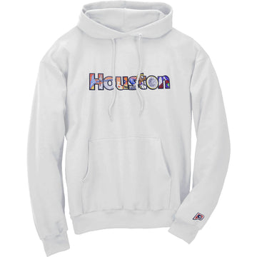 Patch Collection's Houston Texas Iconic Collage Unisex Hoodie 