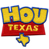 Houston Texas 'HOU TEXAS' Movie Parody Embroidered Iron On Patch 