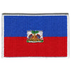 Haiti Flag Patch Country Pride Embroidered Iron On 