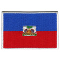 Haiti Flag Patch Country Pride Embroidered Iron On