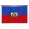 Haiti Flag Patch Country Pride Embroidered Iron On 