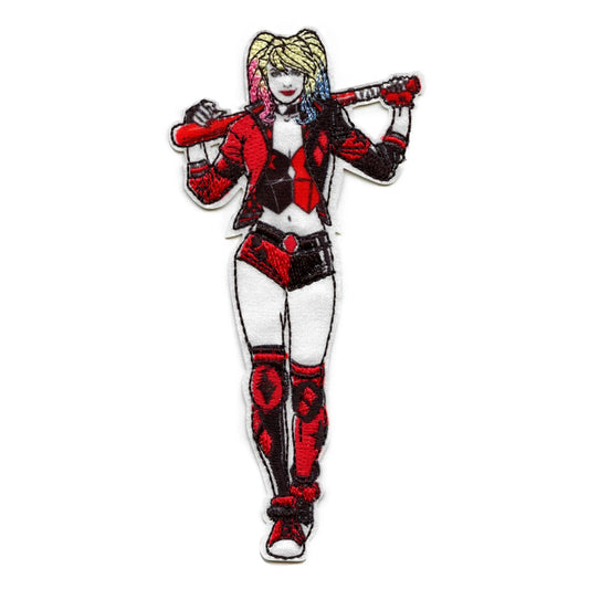 DC Comics Harley Quinn Patch Gotham Villain Wild Embroidered Iron On