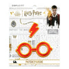 Harry Potter Scar and Glasses Patch Movie Wizard Embroidered Iron On