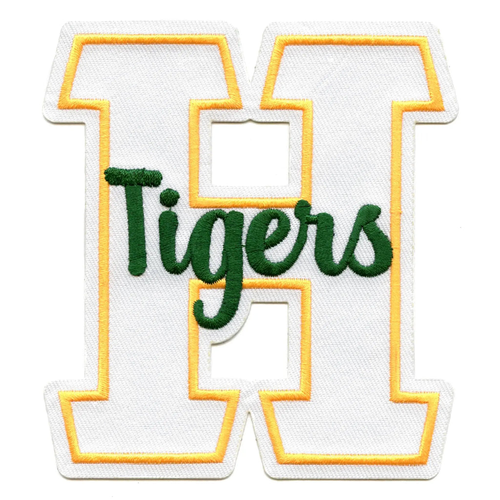 Hawkins Tigers Chrissy Cheer Letter Patch Stranger TV Jacket Embroidered Iron On