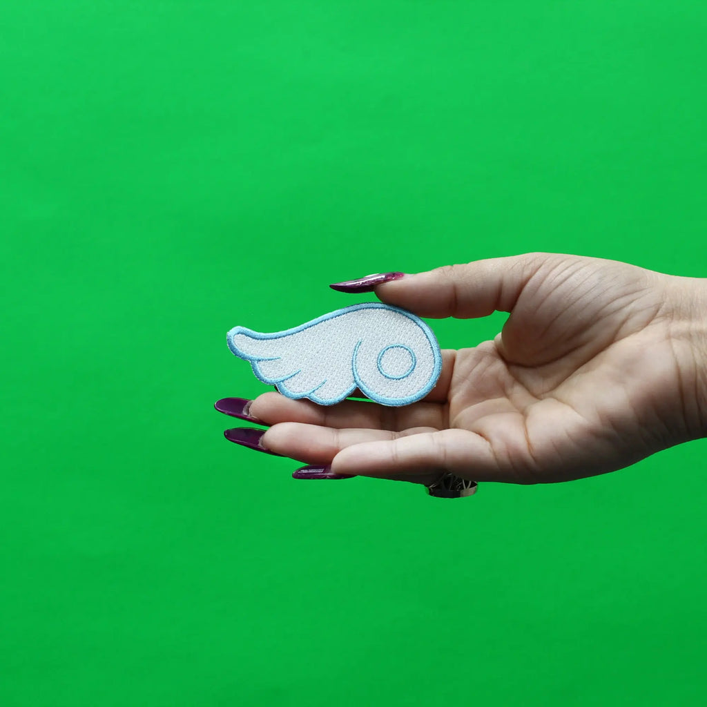 Heaven's Lost Property Wing Icon Patch Embroidered Iron On 