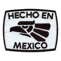 Hecho En Mexico Stamp Embroidered Iron On Patch