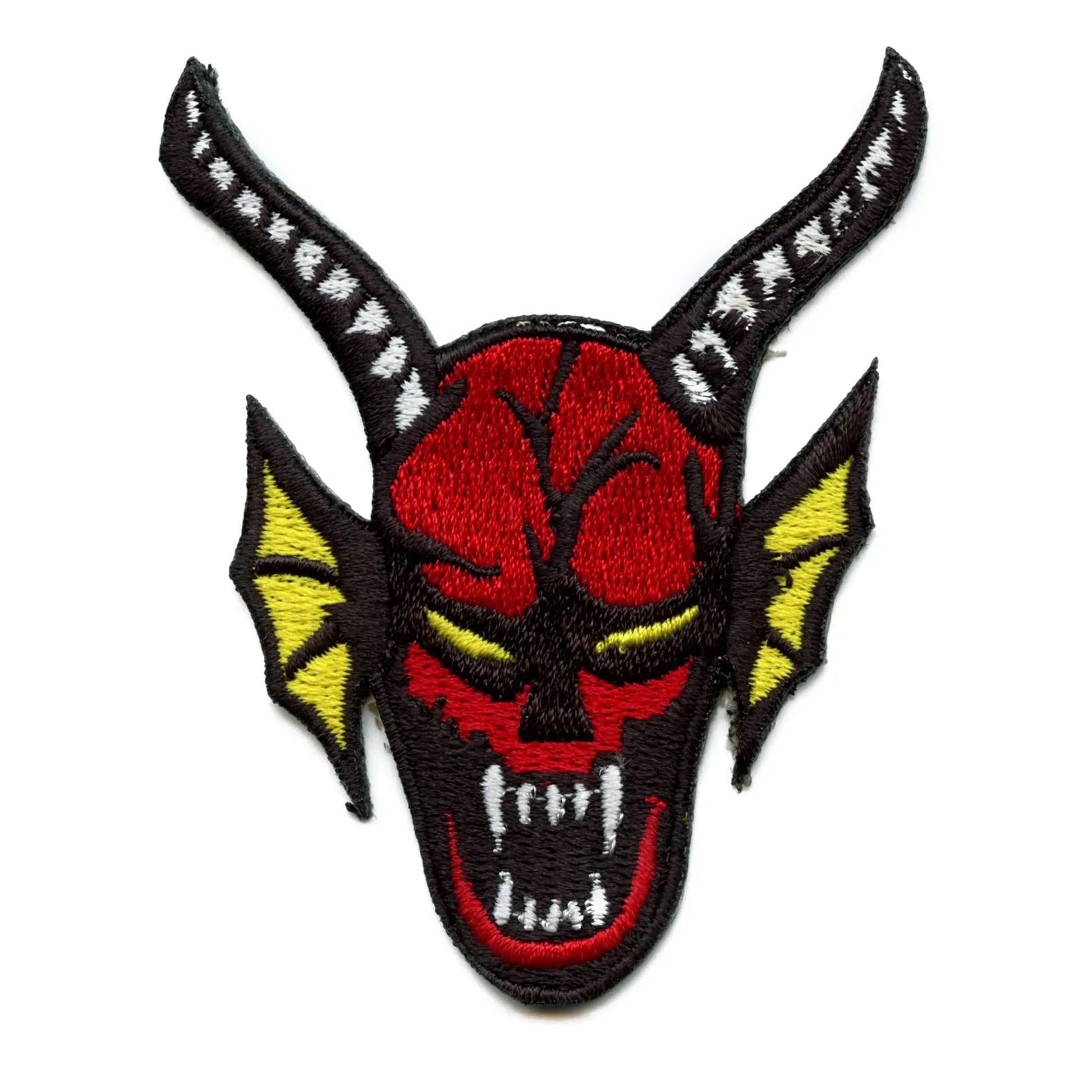 D&D Club Demon Head Patch Strange Travel Television Embroidered Iron On