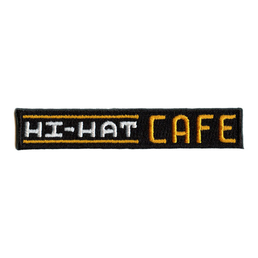 Pokemon Movie Hi-Hat Cafe Sign Embroidered Iron On Patch 