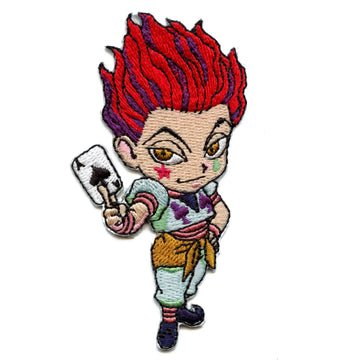 HunterXHunter Hisoka Ace Of Spades Patch Full Body Anime Embroidered Iron On