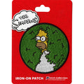 The Simpsons Patch Homer Hiding In Bush Embroidered Iron On