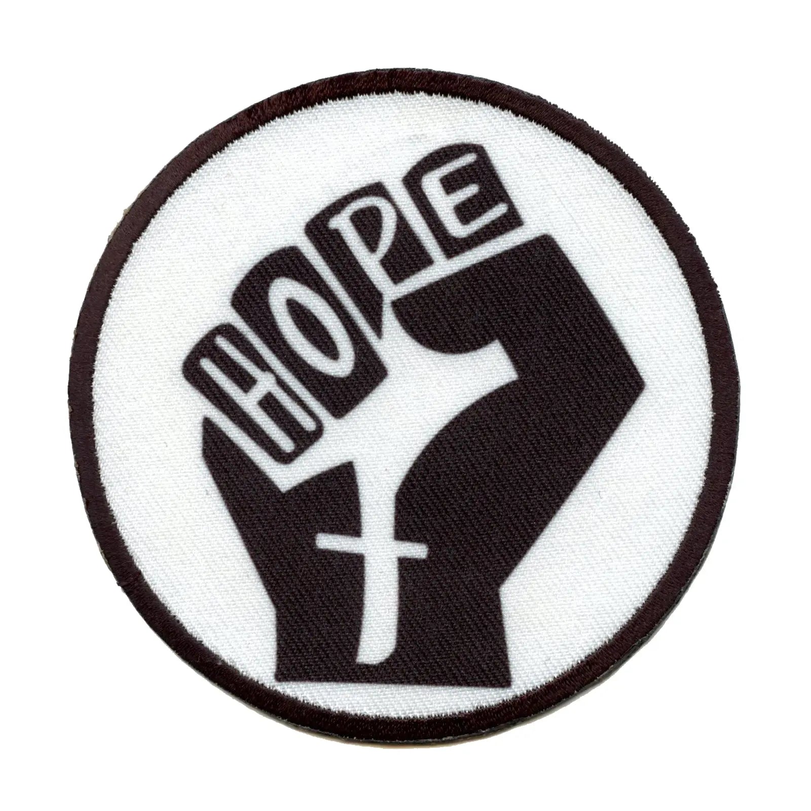 Hope BLM Fist Embroidered Iron On FotoPatch