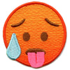 Hot Sweat Patch Keyboard Emoji Embroidered Iron On 