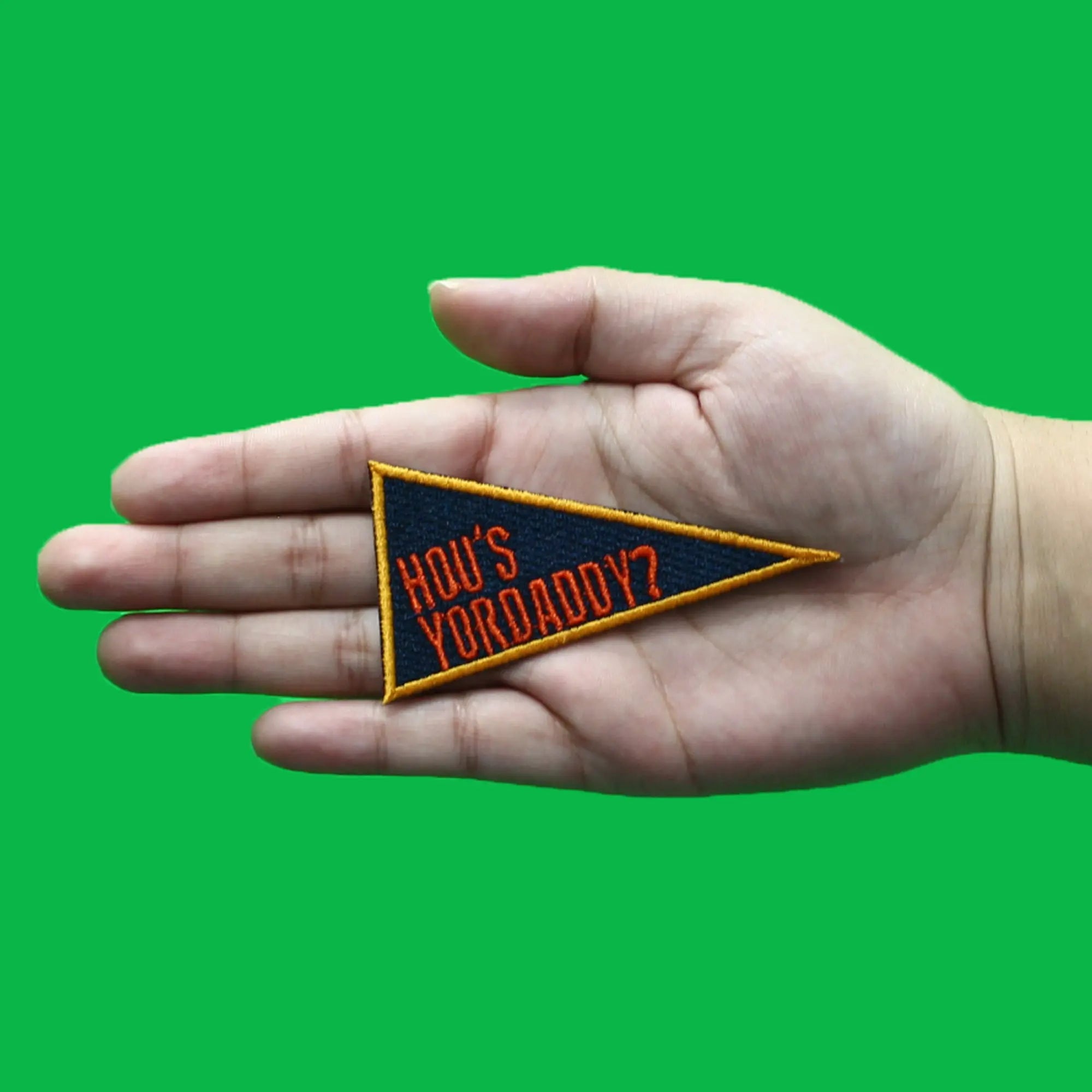 Hou's Yordaddy Houston Patch Space City Texas Embroidered Iron On