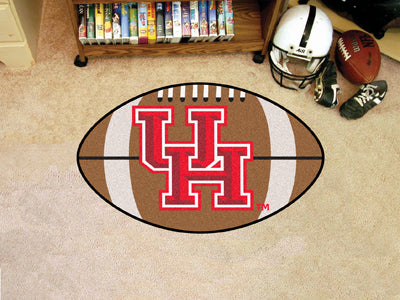 University of Houston Cougars Football Nylon Mat 22" x 35" 