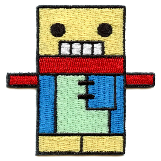 Hunter X Hunter Chocorobo-kun Patch Chocolate Candy Embroidered Iron On 