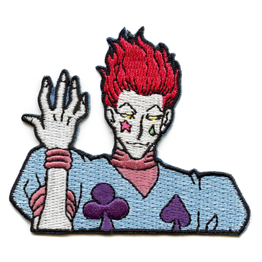 Hunter X Hunter Hisoka Patch Clown Magician Embroidered Iron On 