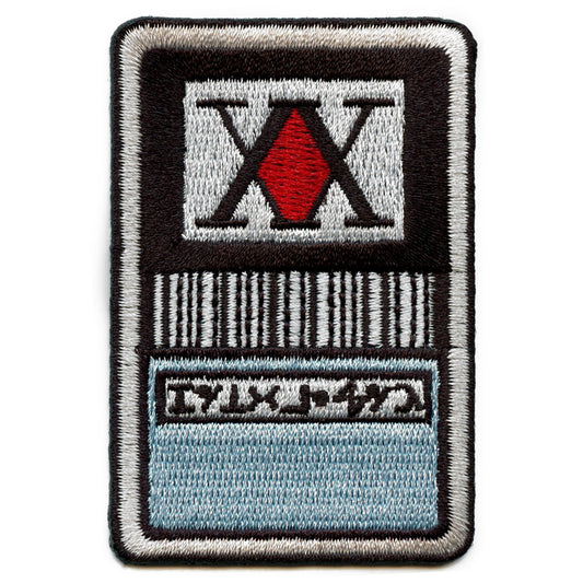 Hunter X Hunter License Patch Embroidered Iron On 