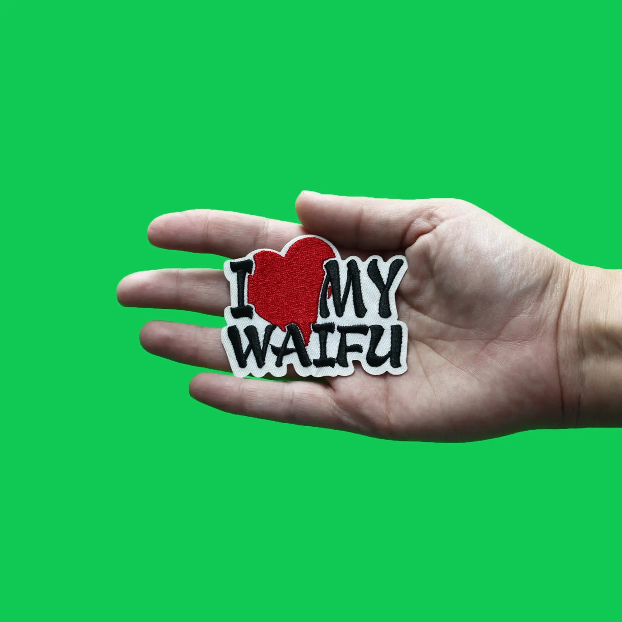 I Heart My Waifu Patch Anime Japanese Wife Embroidered Iron On Patch i-heart-my-waifu-patch-anime-japanese-wife-embroidered-iron-on-patch