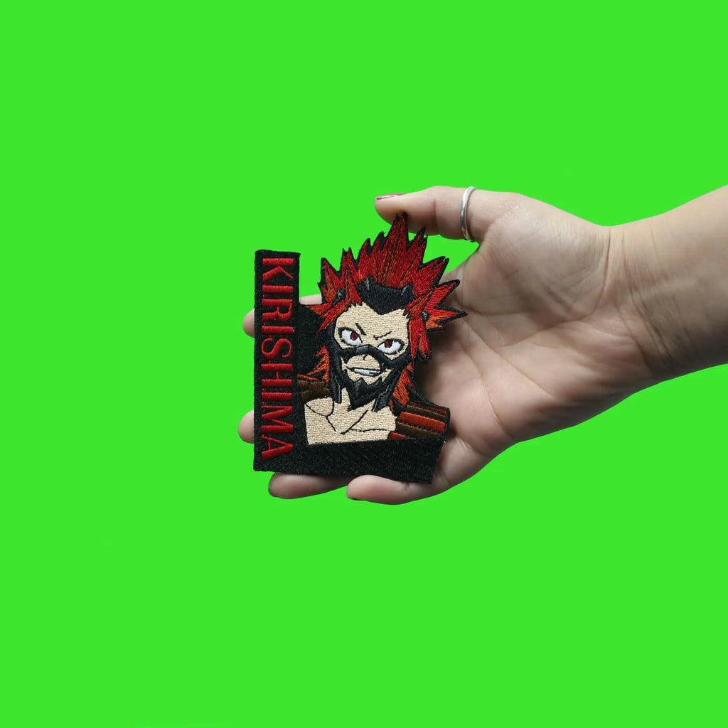 Kirishima Embroidered Iron On Patch 