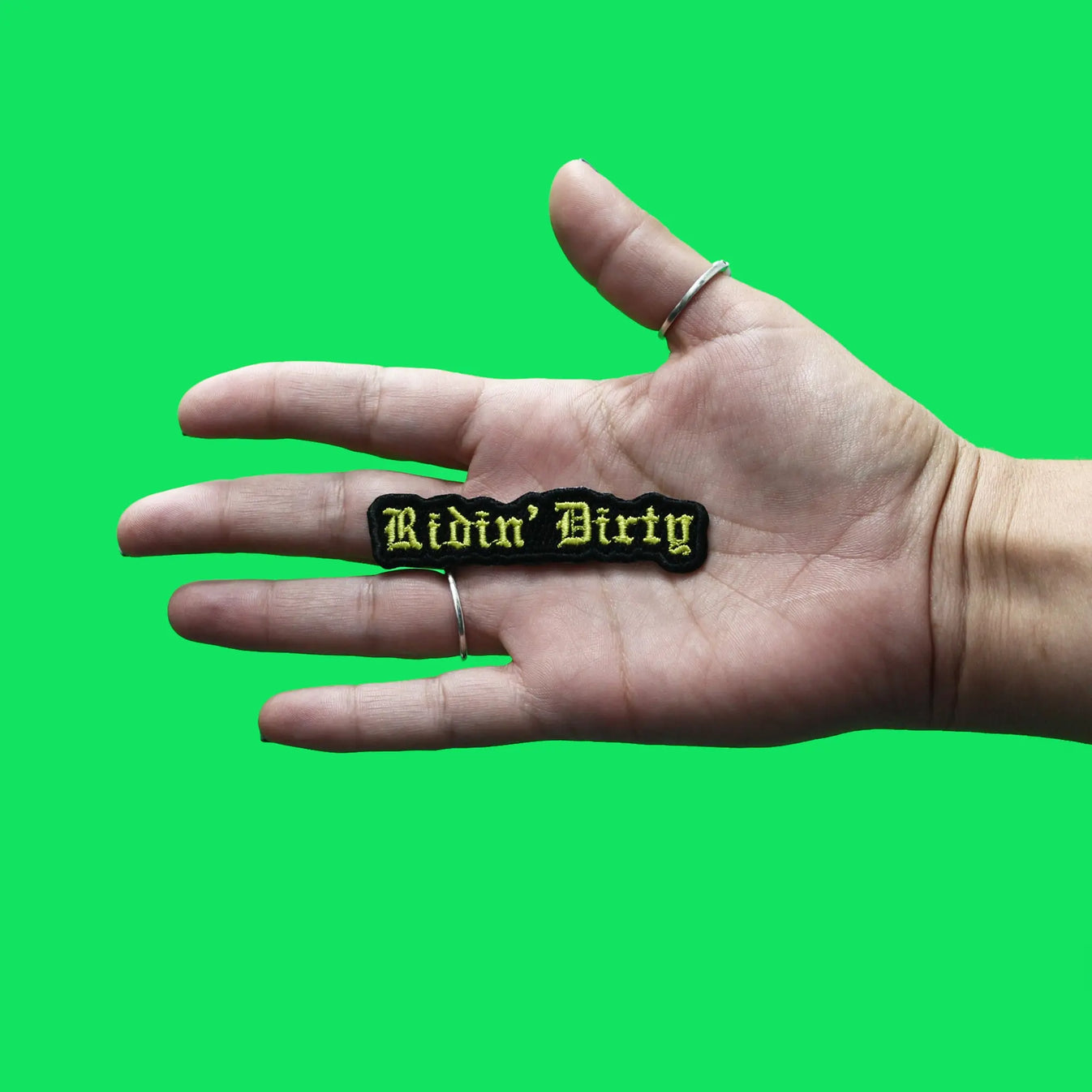 Ridin Dirty Everyday Patch Houston Underground Rapper Embroidered Iron