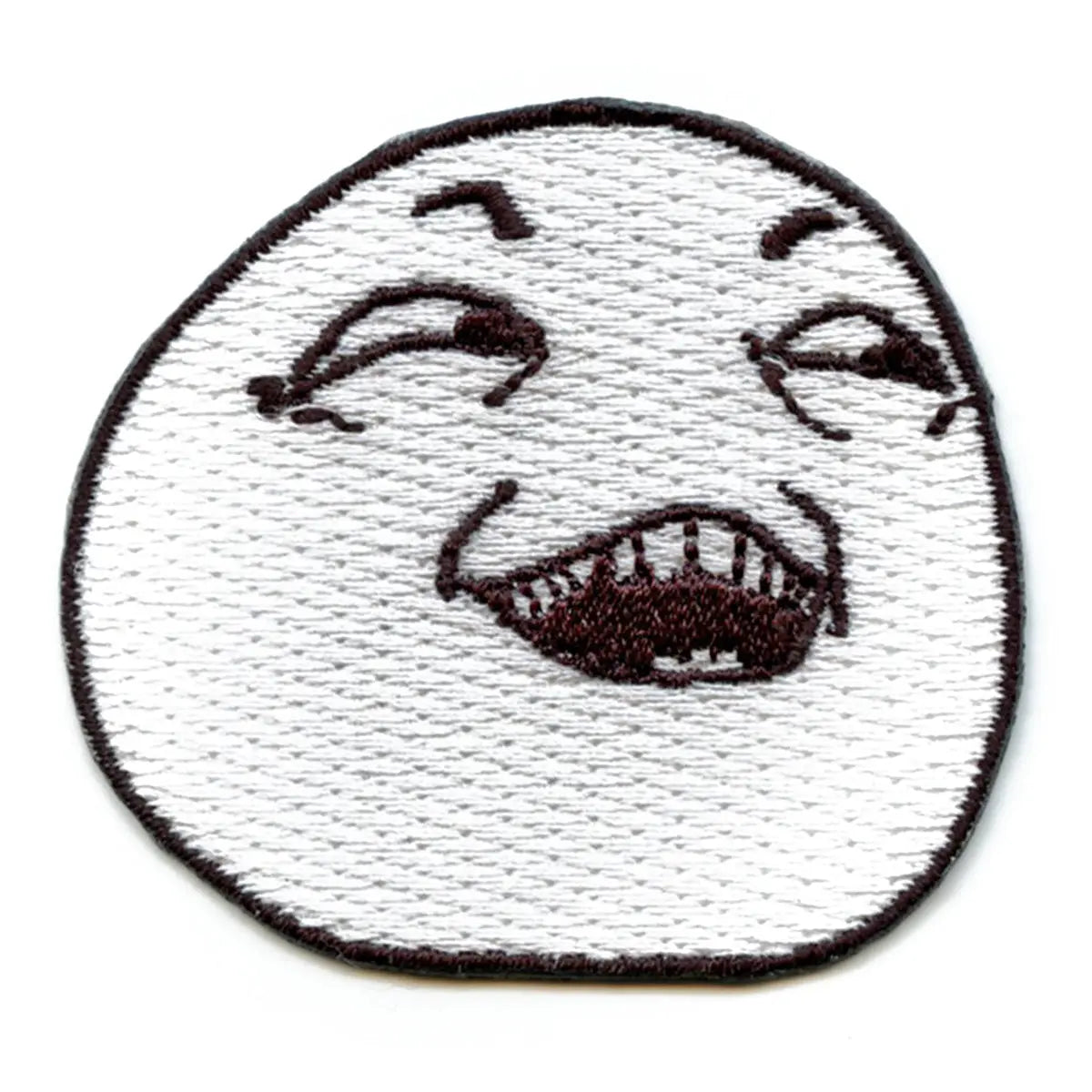 I See What You Did Face Emoji Meme Iron On Patch 