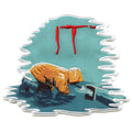 IT Georgie At Storm Drain Patch Horror Classic Embroidered Iron On