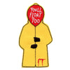 IT Youll Float Too Raincoat Patch Horror Classic Embroidered Iron On