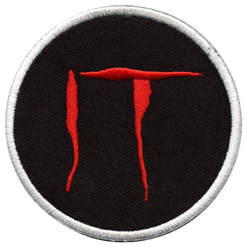 Official "IT" Round Embroidered Iron On Patch