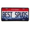 Idaho State License Plate Patch Travel Best Spuds Sublimated Iron On