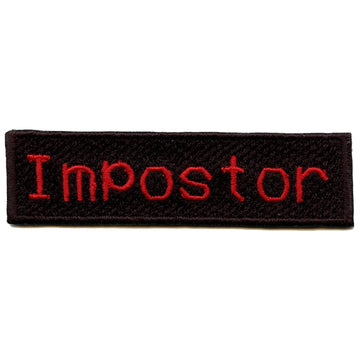 Impostor Box Logo Embroidered Iron On Patch 