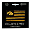 Iowa Hawkeyes Flag Iron On Embroidered Patch 