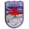 Iqaluit Canada Shield Embroidered Iron On Patch 