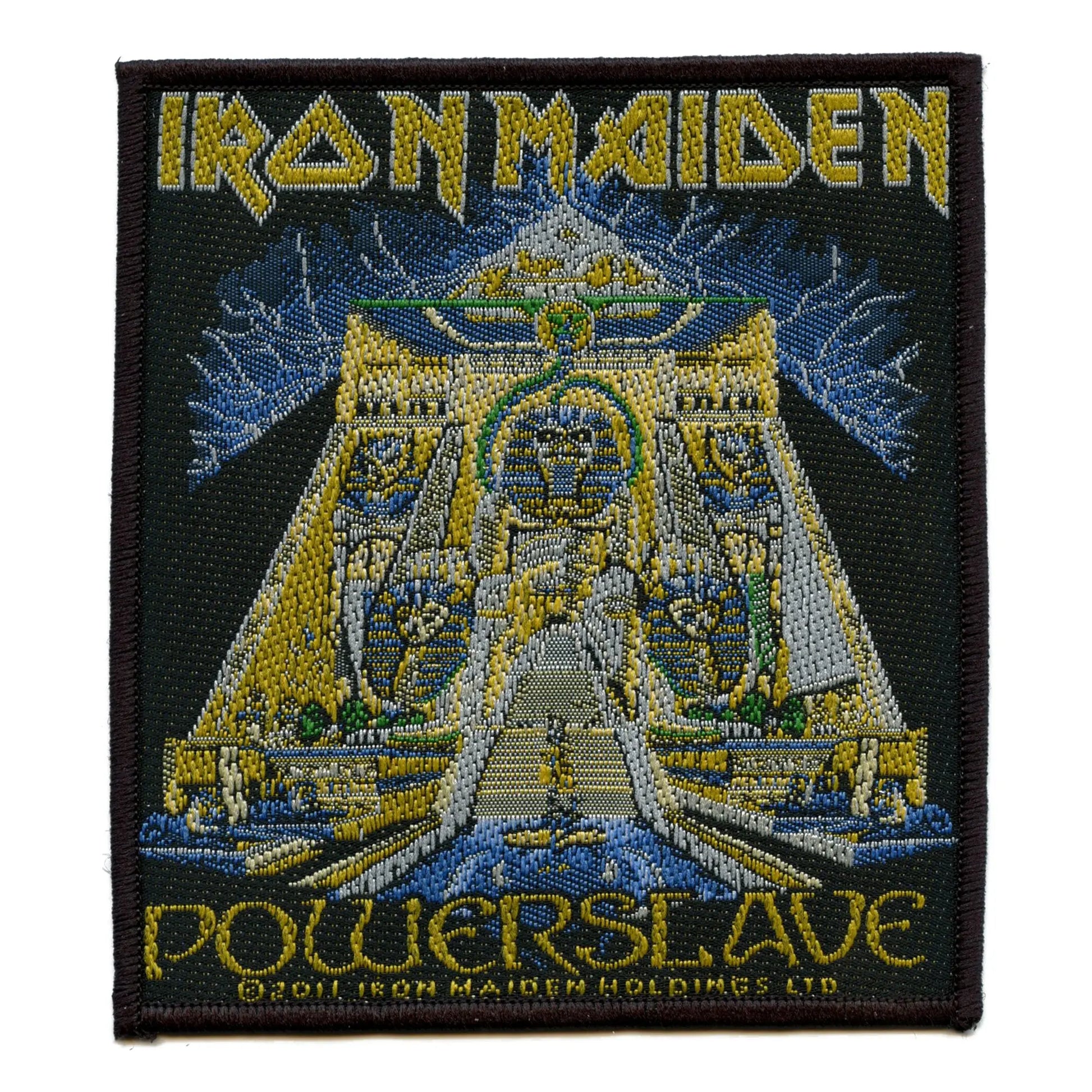 Iron Maiden Powerslave Patch 1984 Album Art Woven Sew On 