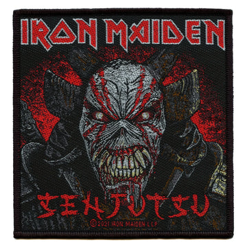 Iron Maiden Senjutsu Patch Back Cover Woven Sew On 