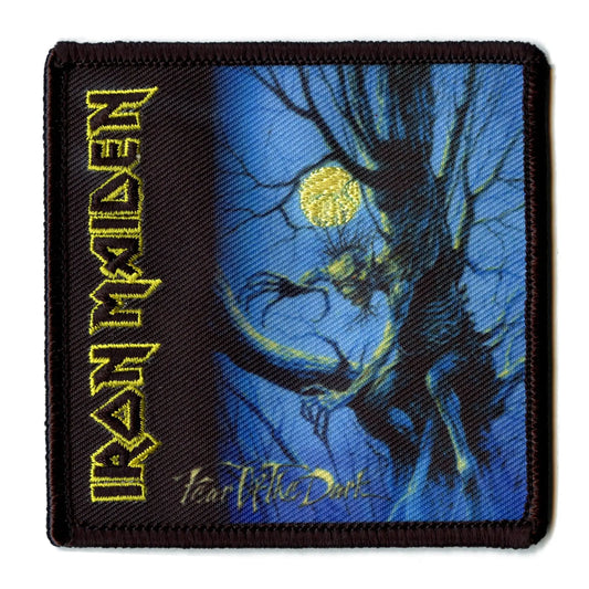 Official Iron Maiden Patch Fear Of The Dark Embroidered Iron On 