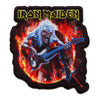 Official Iron Maiden Patch Ring Of Fire Embroidered Iron On 